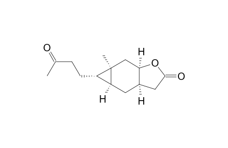 (3aR,4aS,5S,5aR,6aR)-5-(3-ketobutyl)-5a-methyl-3a,4,4a,5,6,6a-hexahydro-3H-cyclopropa[f]benzofuran-2-one