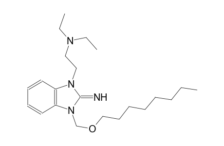 N,N-diethyl-2-{2-imino-3-[(octyloxy)methyl]-2,3-dihydro-1H-benzimidazol-1-yl}ethanamine