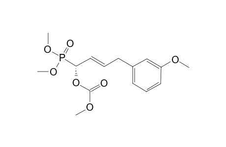 DIMETHYL-[1-(METHOXYCARBONYLOXY)-4-(3-METHOXYPHENYL)-2-BUTENYL]-PHOSPHONATE