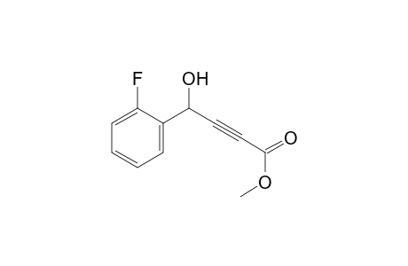 Methyl 4-(2-fluorophenyl)-4-hydroxybut-2-ynoate
