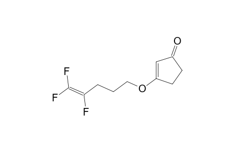 3-(4,5,5-Trifluoropent-4-enyloxy)cyclopent-2-enone