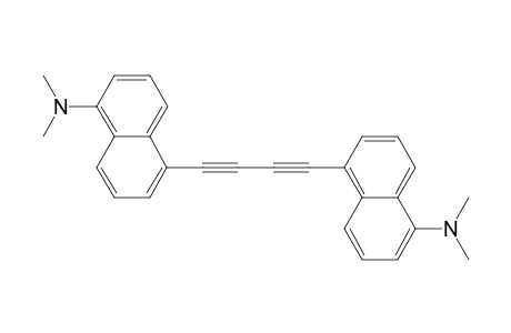 1,4-Di(5-{N,N-dimethylamino}-1-naphthyl)buta-1,4-diyne