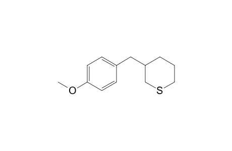 2H-Thiopyran, tetrahydro-3-[(4-methoxyphenyl)methyl]-