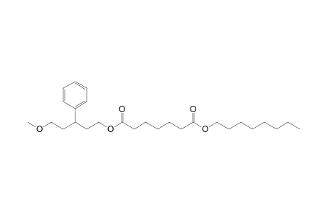 Pimelic acid, 5-methoxy-3-phenylpentyl octyl ester