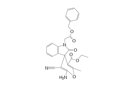 ethyl (3R)-6'-amino-5'-cyano-2'-methyl-2-oxo-1-[2-oxo-2-(phenylmethoxy)ethyl]spiro[indole-3,4'-pyran]-3'-carboxylate ethyl (3R)-6'-amino-5'-cyano-2'-methyl-2-oxo-1-[2-oxo-2-(phenylmethoxy)ethyl]spiro[indoline-3,4'-pyran]-3'-carboxylate (3R)-6'-amino-5'-cyano-2'-methyl-2-oxo-1-[2-oxo-2-(phenylmethoxy)ethyl]-3'-spiro[indoline-3,4'-pyran]carboxylic acid ethyl ester (3R)-6'-amino-1-[2-(benzyloxy)-2-keto-ethyl]-5'-cyano-2-keto-2'-methyl-spiro[indoline-3,4'-pyran]-3'-carboxylic acid ethyl ester