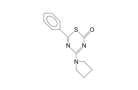6-Phenyl-4-(1-pyrrolidino)-3,5-diaza-thiopyran-2-one
