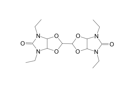 4,4',6,6'-tetraethyltetrahydro-3aH,3'aH-[2,2'-bi[1,3]dioxolo[4,5-d]imidazole]-5,5'(4H,4'H)-dione