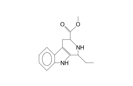 cis-(3-[Methoxycarbonyl]-1,2,3,4-tetrahydro-9H-pyrido[3,4-B]indol-1-yl)-ethane