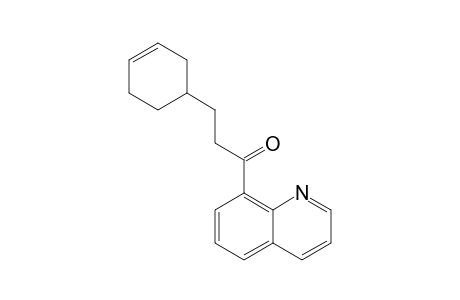 8-[3-(Cyclohexen-4-yl)-1-oxopropyl]quinoline