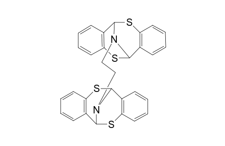 6H,12H-Dibenzo[b,f][1,5]dithiocin-6,12-imine, 13,13'-(1,2-ethanediyl)bis-