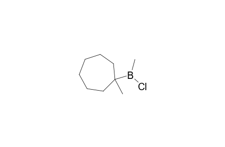 Chloro(methyl)(1-methylcycloheptyl)borane