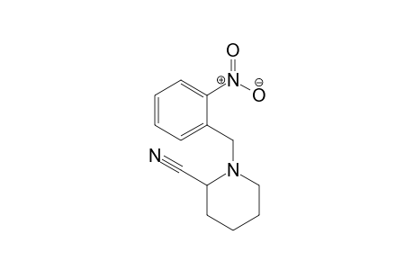 1-(2'-Nitrobenzyl)piperidine-2-carbonitrile