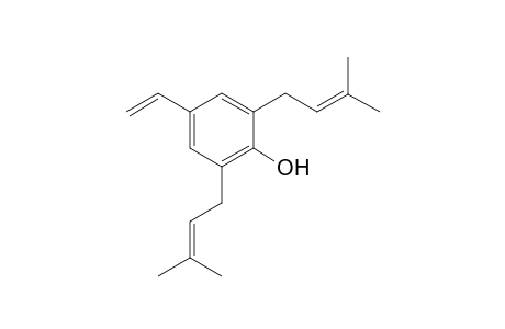 2,6-bis(3-methylbut-2-enyl)-4-vinyl-phenol