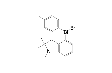 Benzeneethanamine, 2-[bromo(4-methylphenyl)bismuthino]-N,N,.alpha.,.alpha.-tetramethyl-