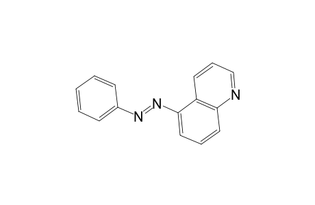 Quinoline, 5-(phenylazo)-
