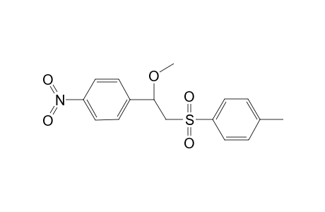 1-(4'-Nitrophenyl)-11-methoxy-2-[(p-tolyl)sulfonyl]-ethane