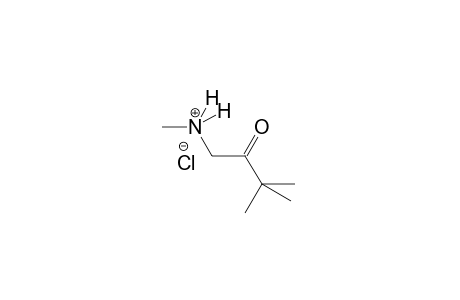 1-butanaminium, N,3,3-trimethyl-2-oxo-, chloride