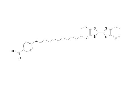 TTF Para-12-Acid [4',4,5-Tri(methylthia)-5'-[10-(4-carboxybenzoyl)decylthia]tetrathiafulvalene]