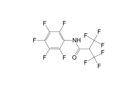 3,3,3-trifluoro-N-(2,3,4,5,6-pentafluorophenyl)-2-(trifluoromethyl)propanamide