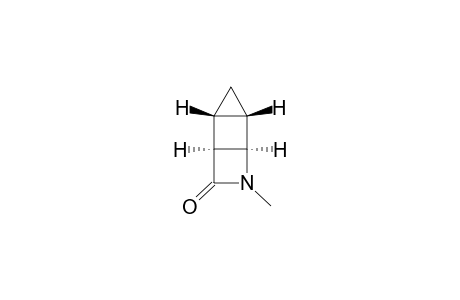 (1.alpha.,2.beta.,4.beta.,5.alpha.)-6-methyl-6-azatricyclo[3.2.0.0(2,4)]heptane-7-one