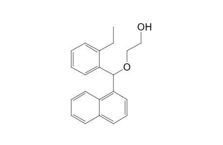 2-[(2-ethylphenyl)-(1-naphthalenyl)methoxy]ethanol