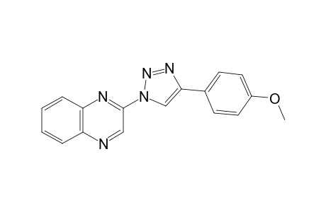 2-(4-(4-Methoxyphenyl)-1H-1,2,3-triazol-1-yl)quinoxaline