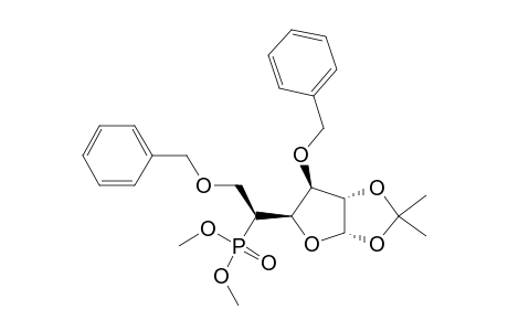 3,6-DI-O-BENZYL-5-DEOXY-5-DIMETHOXYPHOSPHINYL-1,2-O-ISOPROPYLIDENE-BETA-L-IDOFURANOSE