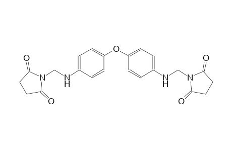 2,5-pyrrolidinedione, 1-[[[4-[4-[[(2,5-dioxo-1-pyrrolidinyl)methyl]amino]phenoxy]phenyl]amino]methyl]-