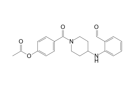 1-[(4-Acetoxy)benzoyl]-4-[(2-formyl)anilino]piperidine