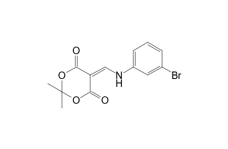 5-{[(3-Bromophenyl)amino]methylene}-2,2 dimethyl-1,3-dioxane-4,6-dione