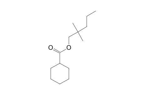 2,2-Dimethylpentyl cyclohexanecarboxylate