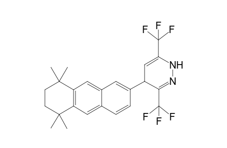1,4-Dihydro-4-[5',6',7',8'-tetrahydro-5',5',8',8'-tetramethyl-2'-anthracenyl]-3,6-bis(trifluoromethylpyridazine