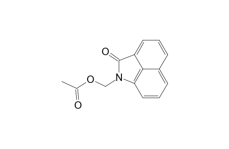 Benz[cd]indol-2(1H)-one, 1-[(acetyloxy)methyl]-