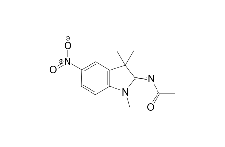 N-(1,3-Dihydro-1,3,3-trimethyl-5-nitro-2H-indol-2-yliden)acetamide