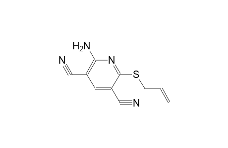 2-(allylsulfanyl)-6-amino-3,5-pyridinedicarbonitrile