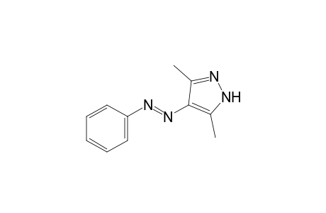 3,5-dimethyl-4-(phenylazo)pyrazole