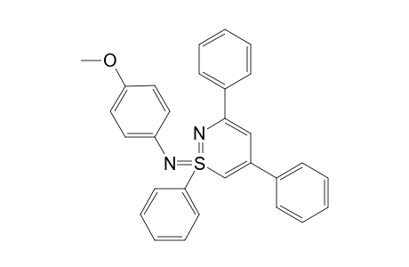 1-[N-(4-Methoxyphenyl)imine]-1,3,5-triphenyl-1,2-thiazine