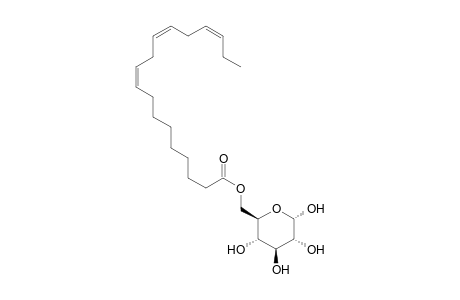 .alpha.-D-Glucopyranose, 6-(9,12,15-octadecatrienoate), (Z,Z,Z)-