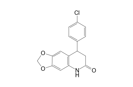 8-(4-Chloro-phenyl)-7,8-dihydro-5H-[1,3]dioxolo[4,5-g]quinolin-6-one