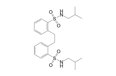 N-Isobutyl-2-[2-(2-isobutylsulfamoyl-phenyl)-ethyl]-benzenesulfonamide