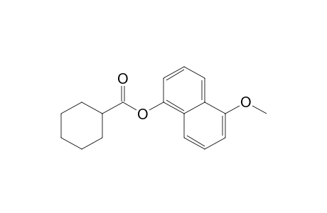 5-Methoxy-1-naphthyl cyclohexanecarboxylate