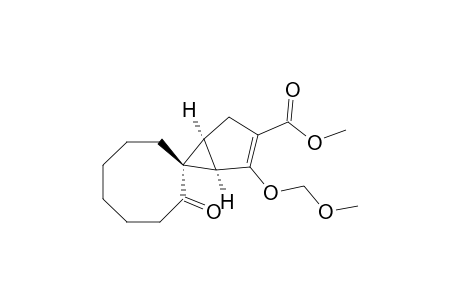 (1R * ,1'R * ,5S * )-2-(methoxymethoxy)-2'-oxospiro[bicyclo[3.1.0]hex-2-ene-6,1'-cyclooctane]-3-carboxylate