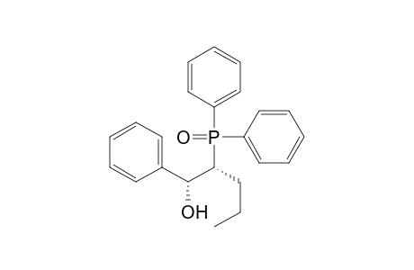 Benzenemethanol, .alpha.-[1-(diphenylphosphinyl)butyl]-, (R*,R*)-(.+-.)-