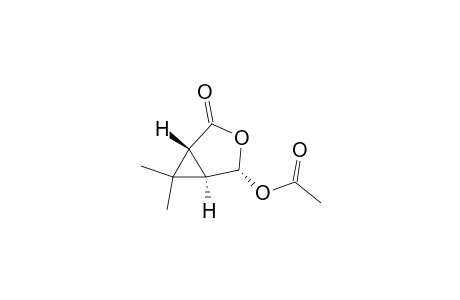 3-Oxabicyclo[3.1.0]hexan-2-one, 4-(acetyloxy)-6,6-dimethyl-, [1R-(1.alpha.,4.alpha.,5.alpha.)]-