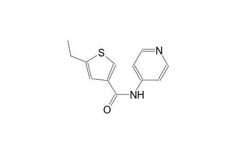 5-ethyl-N-(4-pyridinyl)-3-thiophenecarboxamide