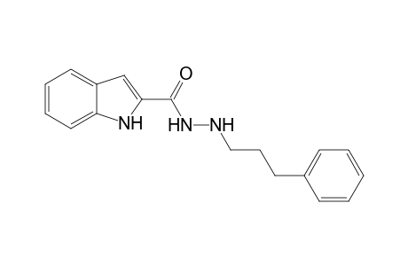 indole-2-carboxylic acid, 2-(3-phenylpropyl)hydrazide