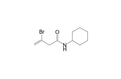 3-Bromo-N-cyclohexylbut-3-enamide