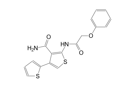 5'-(2-phenoxyacetamido)-[2,3'-bithiophene]-4'-carboxamide