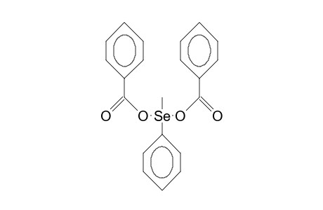 Dibenzoyloxy-methyl-phenyl selenane