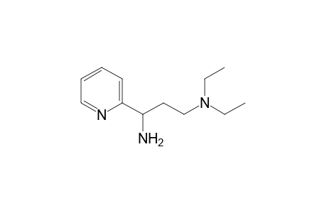 2-[3-(diethylamino)-1-aminopropyl]pyridine